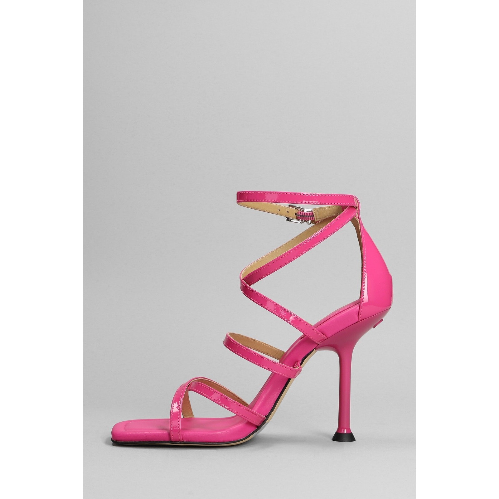 Michael Kors Hot Pink Strappy High-Heel Sandals